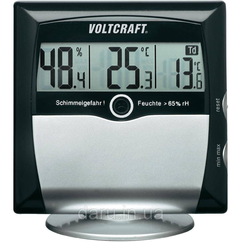 Термогігрометр Voltcraft MS-10 (-10... + 60 °C, 1-99%) вимірювання точки роси. Германия