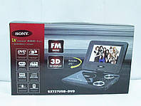 7,6" Портативный DVD плеер SX737 TV+USB+SD