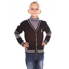 Кофта вес. хл. TopHat 16121, 128/34 вязка чорний