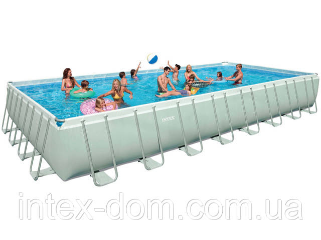 28376 Басейн каркасний Ultra Frame Pool Intex 28376 975х488х132см