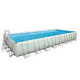 28376 Басейн каркасний Ultra Frame Pool Intex 28376 975х488х132см, фото 6