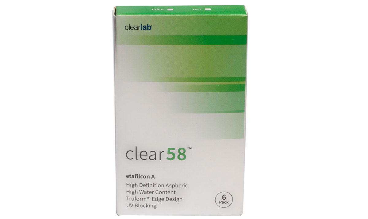 Лінзи контактні clear-58