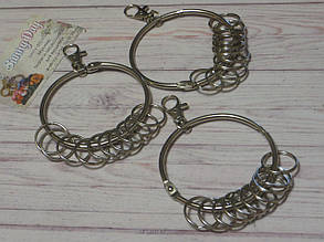 Кільце з карабіном (заготівка для ключниці)