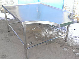 Формувальний стіл 2000х1200 (посилений) з неіржавкої сталі