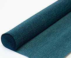 Гофрований папір синьо-зелений (50 х 250 см)