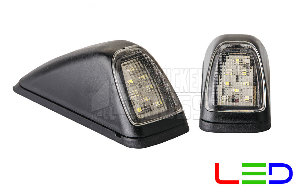 Габаритний ліхтар світлодіодний Червоний 24v 8 LED NOKTA