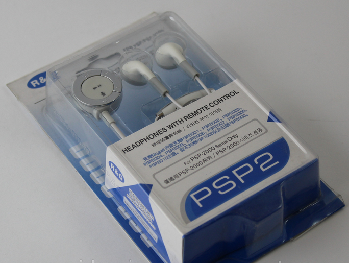 Гарнітура з пультом для PSP