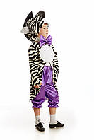 Карнавальный костюм Зебра мальчик, рост 115-125 см