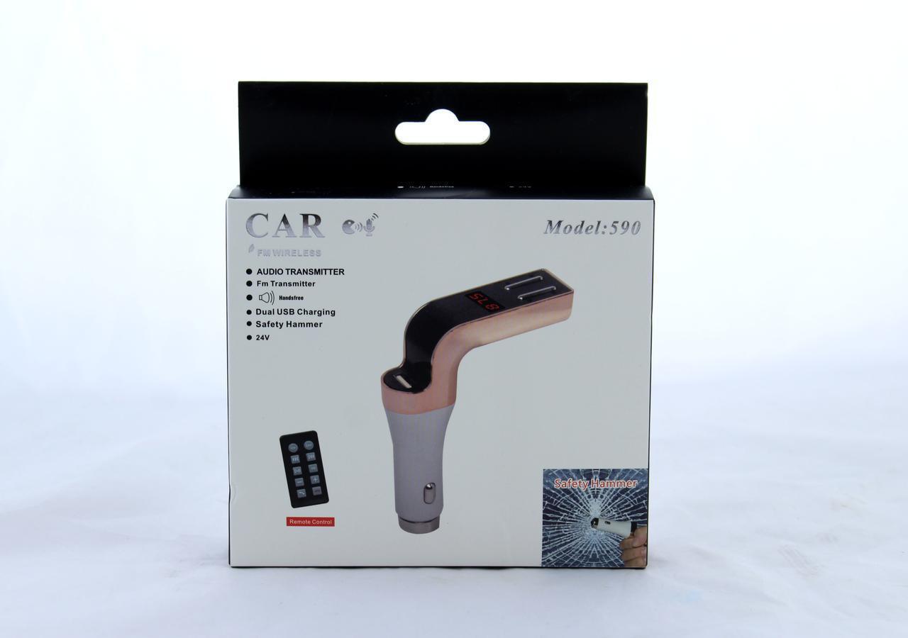 FM трансмітер MOD. CM 590 + Bluetooth