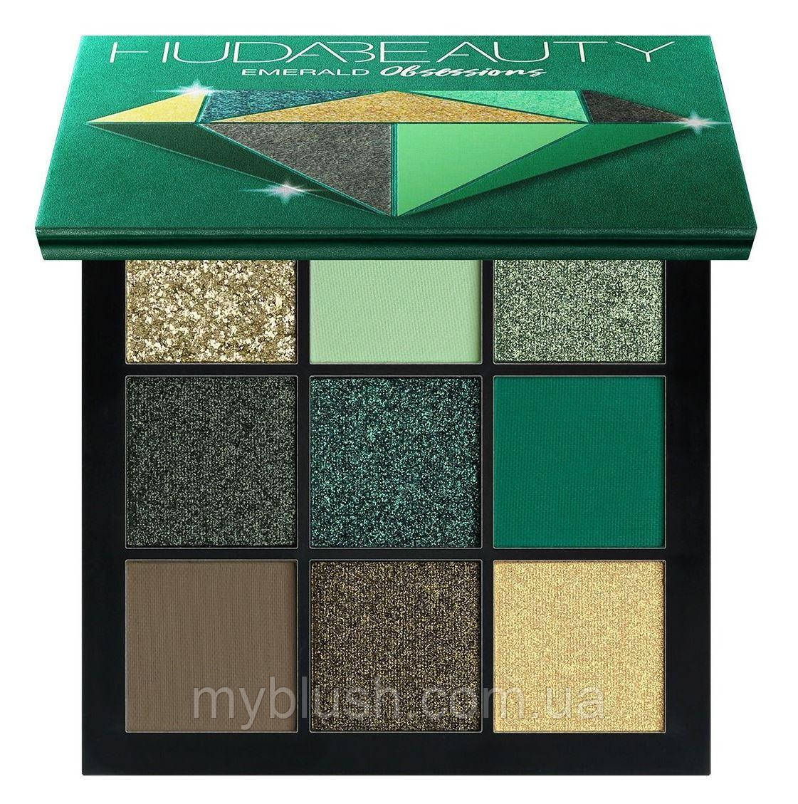 Тени Huda Beauty OBSESSIONS PALETTE (EMERALD)