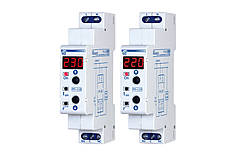 Реле напруги NOVATEK-ELECTRO РН-119 (16А), на DIN-рейку ОДНОМОДУЛЬНЕ, контролю та захисту від перенапруги