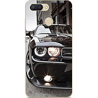 Бампер силіконовий для Xiaomi Mi 8 Lite з малюнком Мустанг