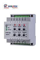 Реле напруги NOVATEK-ELECTRO РНПП-301 трифазне, з контролем фаз, контролю та захисту від перенапруги