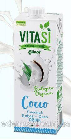 Кокосове органічне молоко Vitasi Cocco Alinor, 1 л