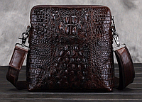 Мужская кожаная сумка Коготь дракона 3D 100% натуральная кожа