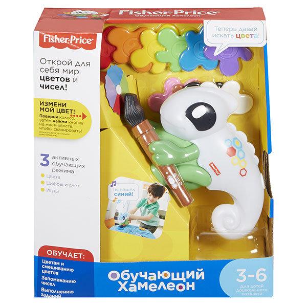 Інтерактивна іграшка Fisher-Price Розумний Хамелеон c технологією Smart Stages російською мовою FCH23