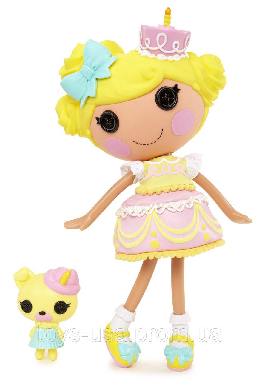 Велика лялька Лалалупсі Солодка Тістечка ( Lalaloopsy Candle Slice) - фото 1 - id-p72707440