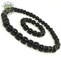 Бусі та браслет із дерев'яна дерев'яних намистин, колір