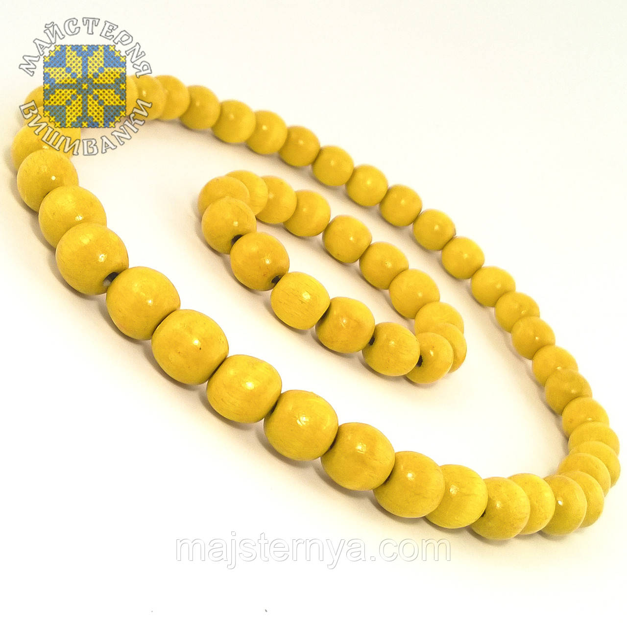 Набір бусі з дерева + браслет