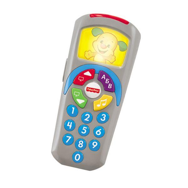 Оригінал Розвивальна іграшка Fisher Price Розумний пульт синій (рос. мова) DLK76