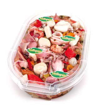 Салат із морепродуктів Insalata di Mare Vallepiu, 1 кг.
