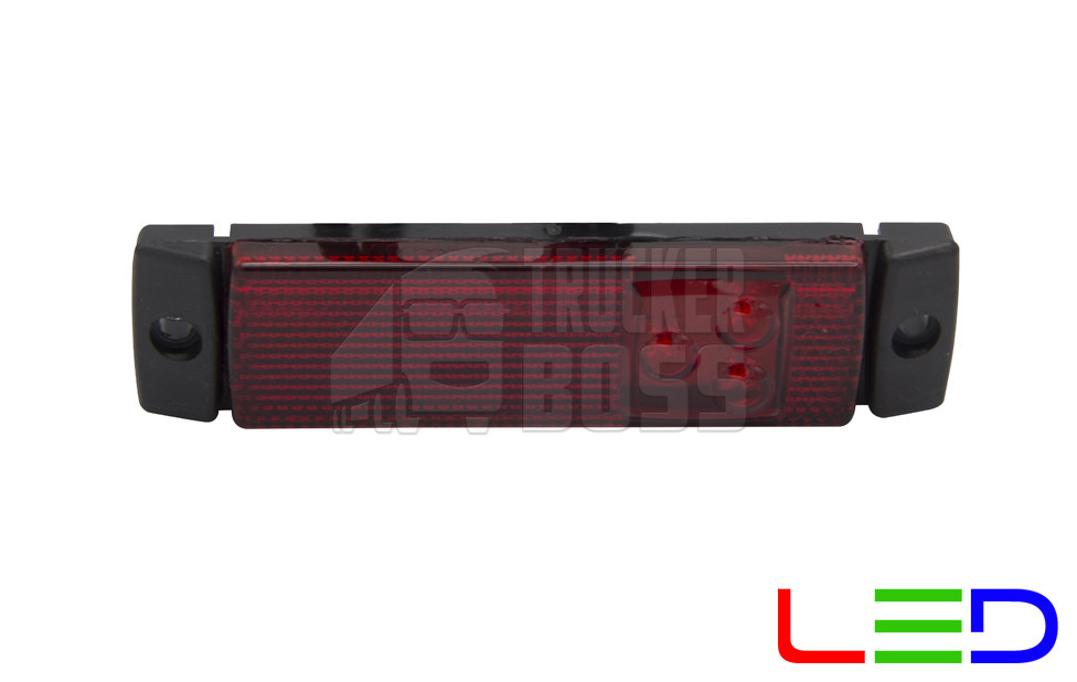 Ліхтар габаритний на причіп світлодіодний Червоний 24v LED MARS