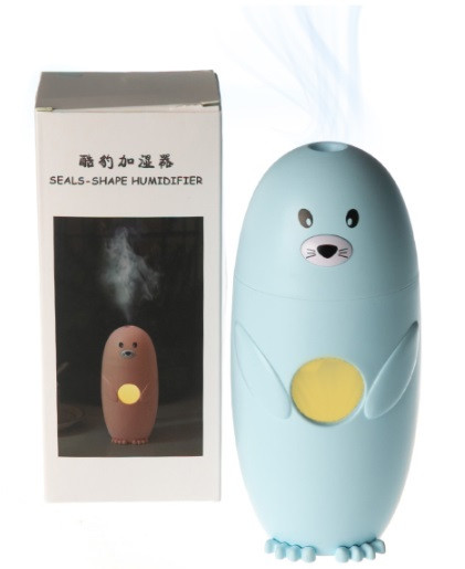 Портативный мини-увлажнитель воздуха 2 в 1 “Морской котик”