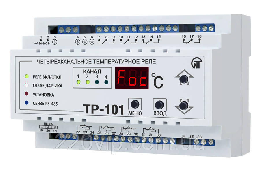 Терморегулятор ТР-101 NOVATEK-ELECTRO, фото 1