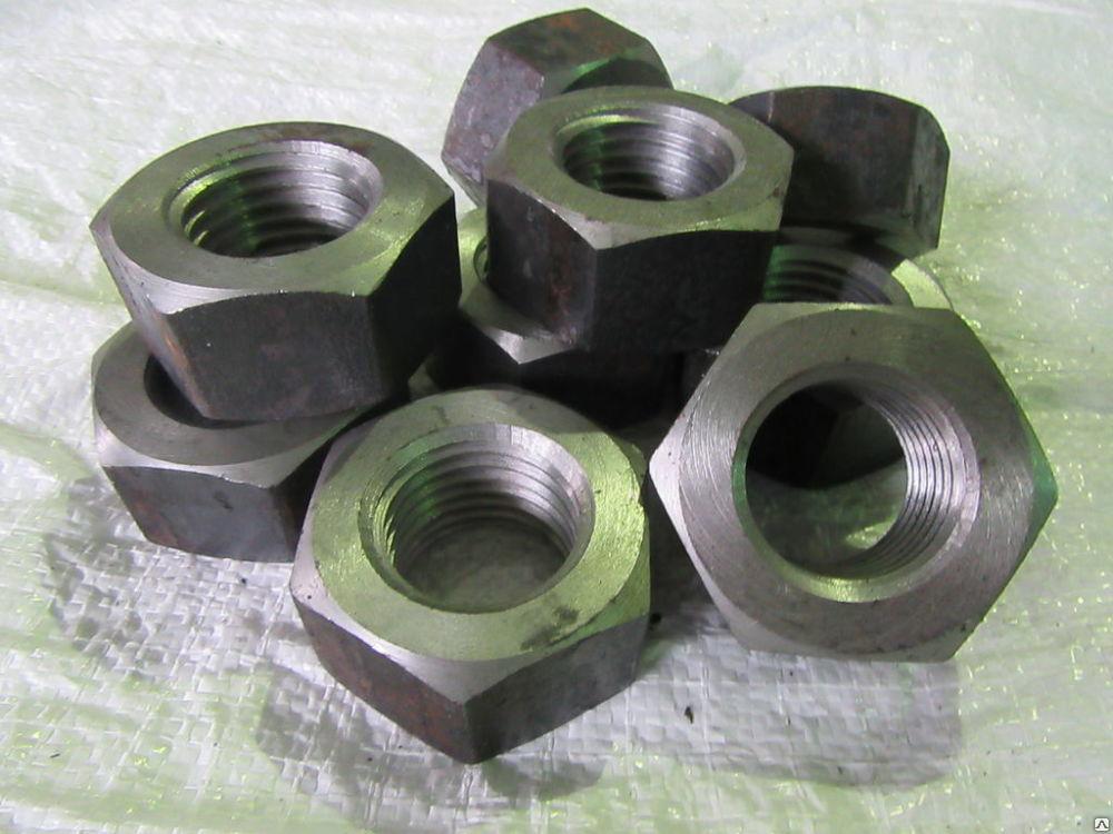 Гайка шестигранна М60 ГОСТ 10605-94, DIN 934
