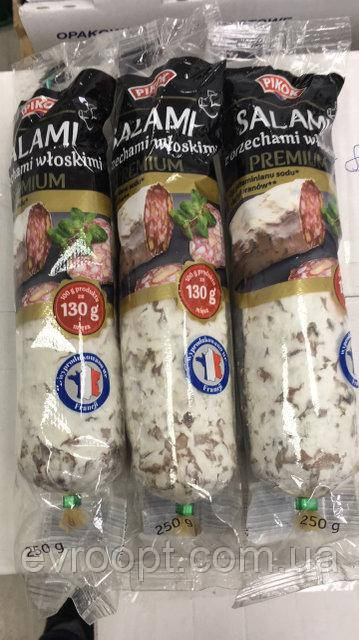 Салямі Pikok з волоськими горіхами 250 г, фото 1