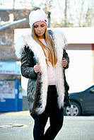 Жіноча зимове парку на хутрі Stacy