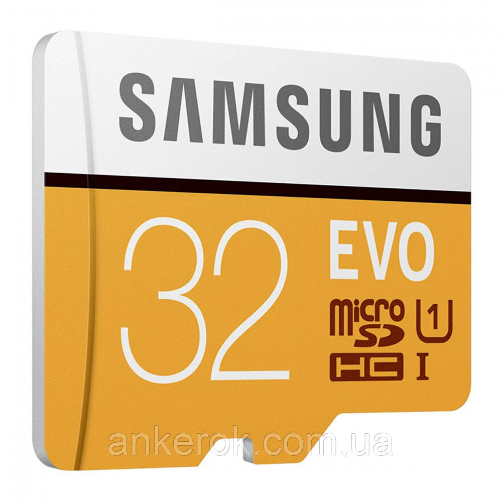 Картка пам'яті MicroSD Samsung 32 GB 10 class EVO PLUS UHS-I