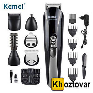 Набір для стриження волосся Kemei KM-600 11 в 1
