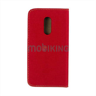 Чохол-книжка Goospery Canvas для Xiaomi Redmi 6 (Red), фото 2