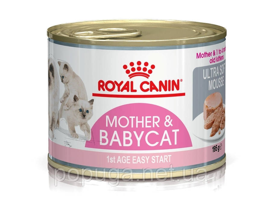 Консерви Royal Canin Babycat Instinctive в соусі для кошенят, 195 г