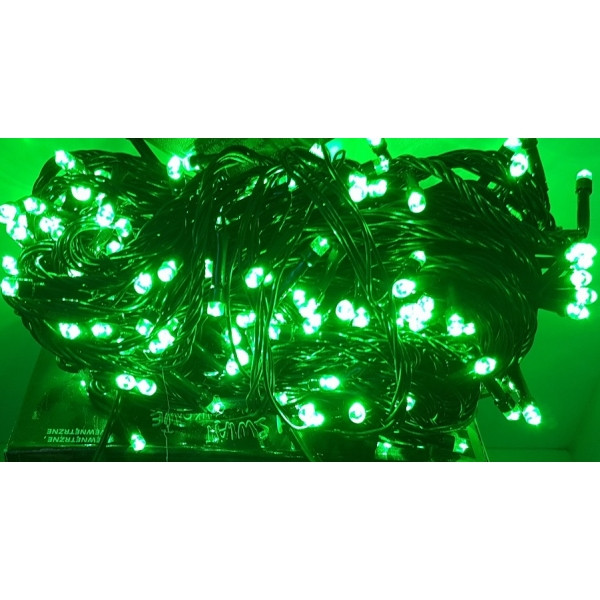 Гірлянда на 500 LED зелена, фото 1