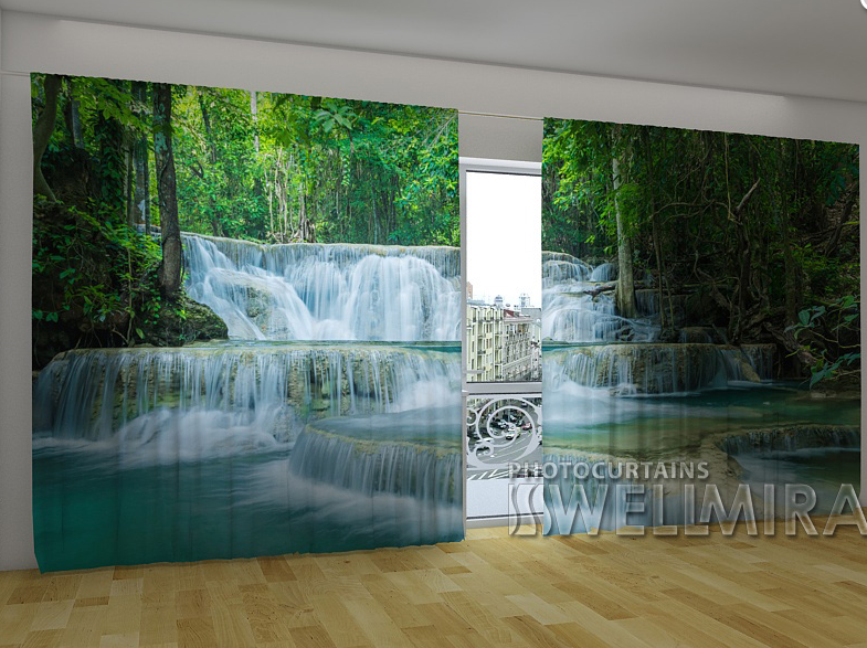 Панорамна фото штора "Краса Таїланду" 270 х 500 см VE