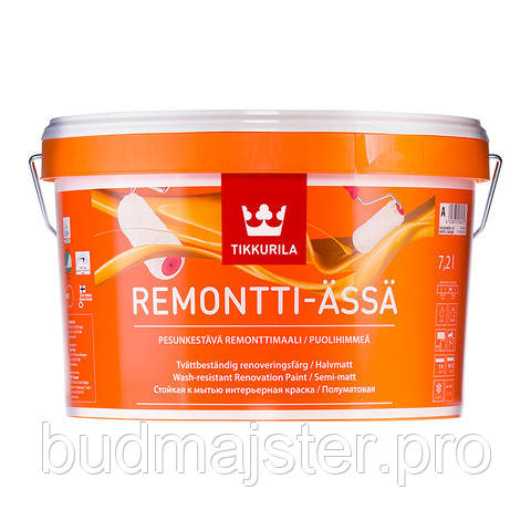 Фарба Tikkurila Ремонті Ясся, 9 л