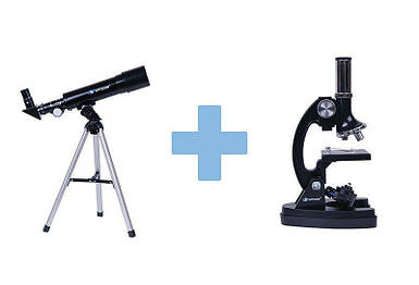 Телескоп і мікроскоп набір 1200х