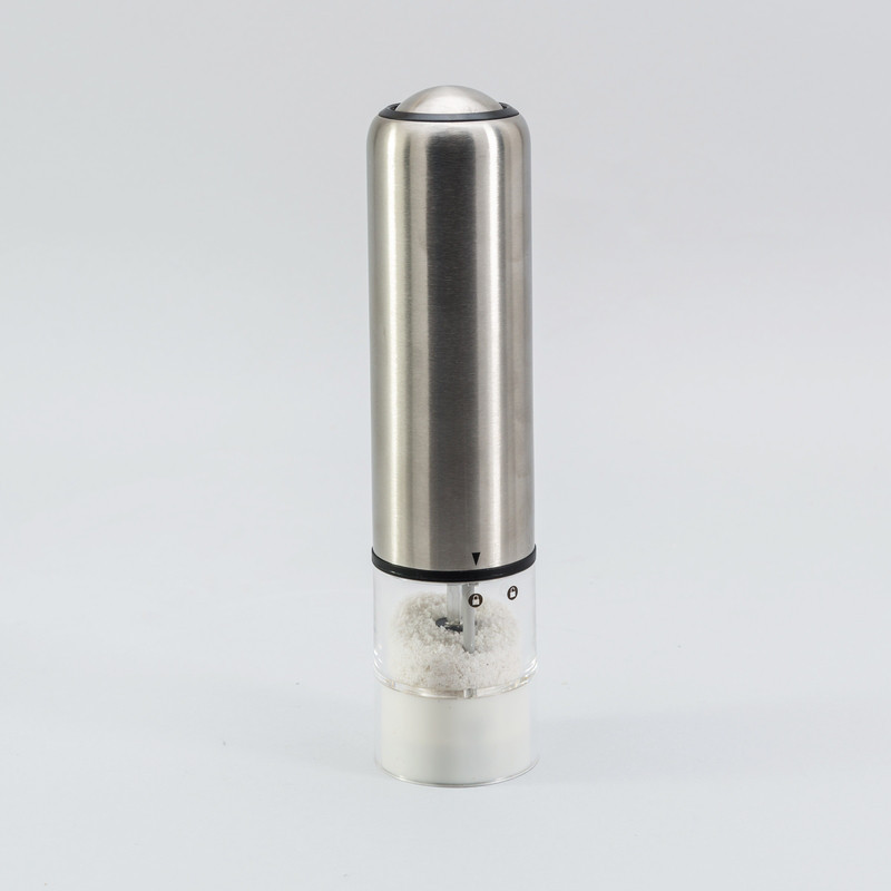 Млин для перцю та солі для спецій автоматичний на батарейках Herisson подрібнювач перцемолку