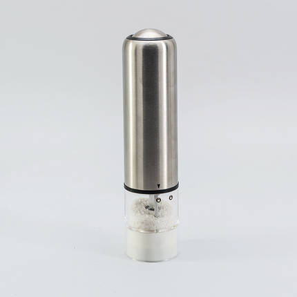 Млин для перцю та солі для спецій автоматичний на батарейках Herisson подрібнювач перцемолку, фото 1