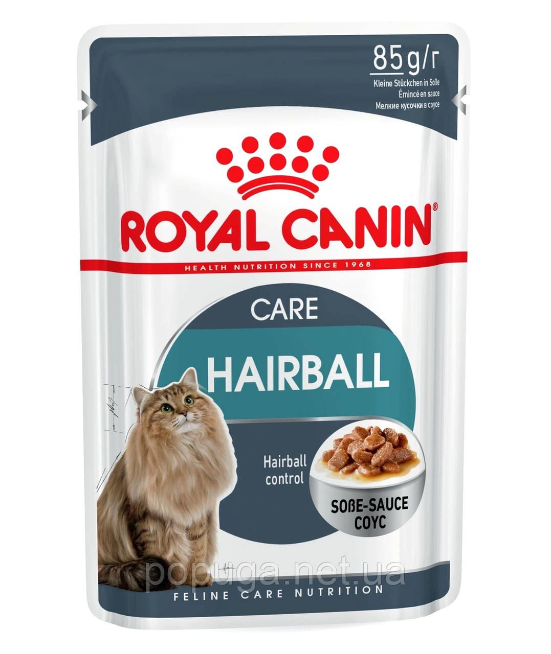 Консерви Royal Canin Hairball Care в соусі для кішок, 85 г