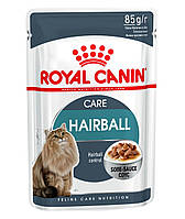 Консервы Royal Canin Hairball Care в соусе для кошек, 85 г