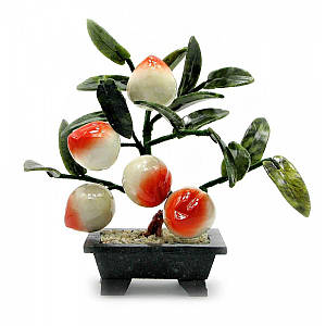 Дерево персик (5 плодів) (23х24х13 см) ( 21165)