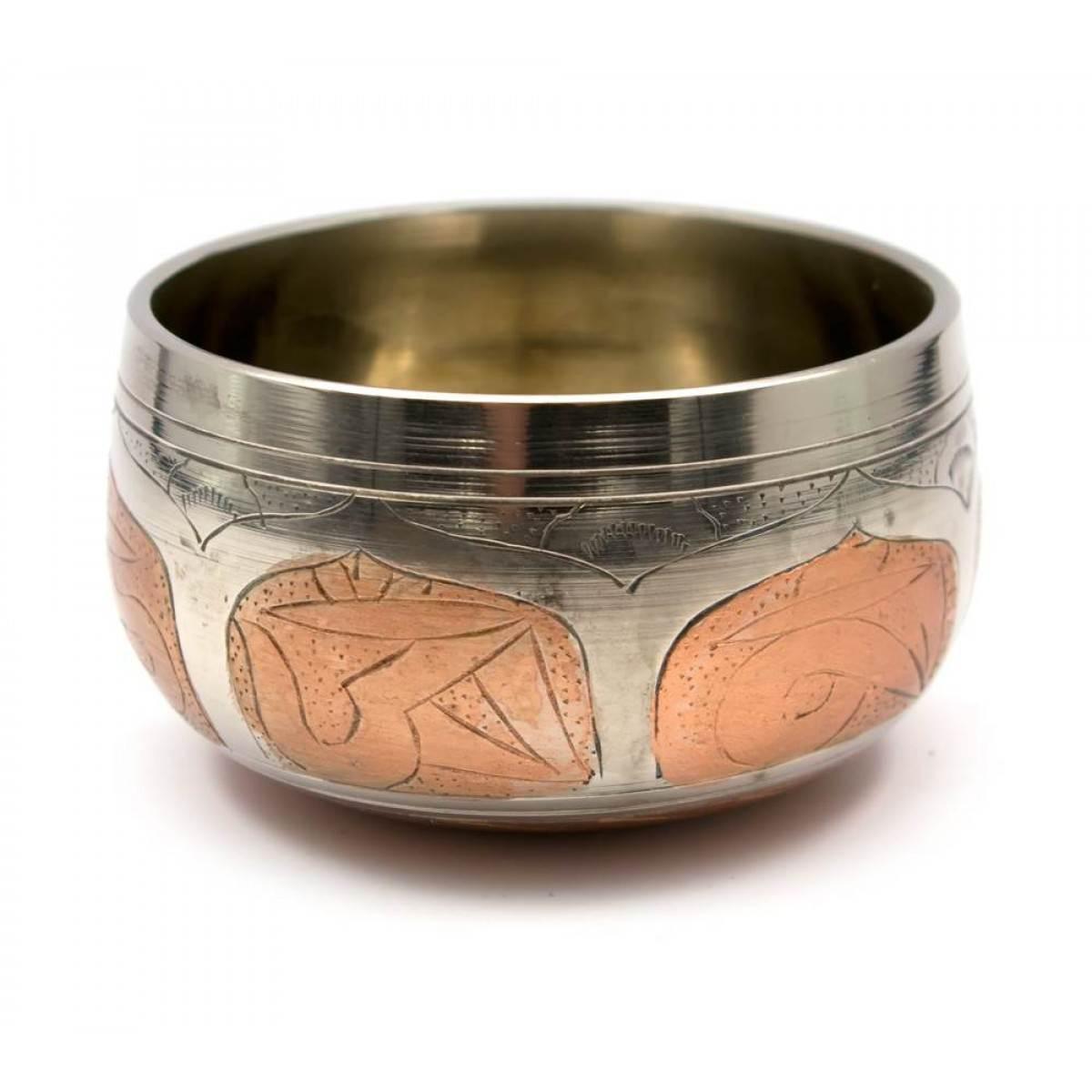 Співоча Чаша (без резонатора)(d-8,5 см)(Singing Bowl Silver Copper no.0) ( 24720)