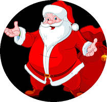 Новий рік 38 Вафельна картинка 