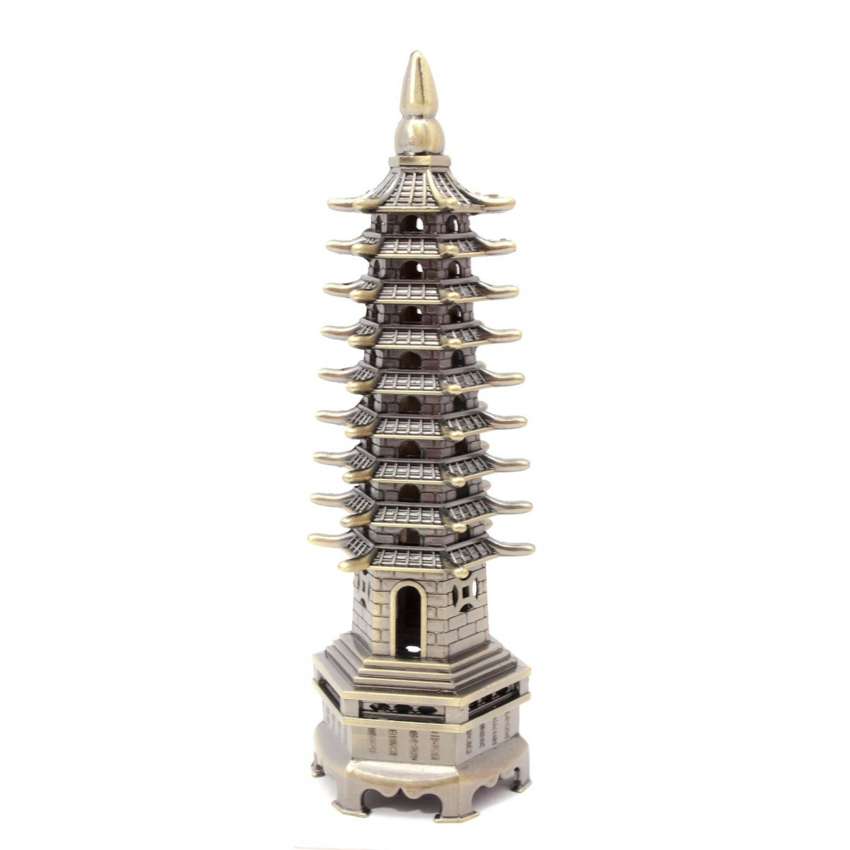 Пагода метал (18х5х5,5 см) (29778)