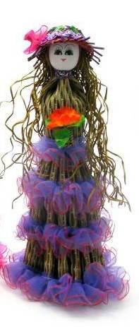 Лялька солом'яна (22,5х5х5 см) ( 27177)