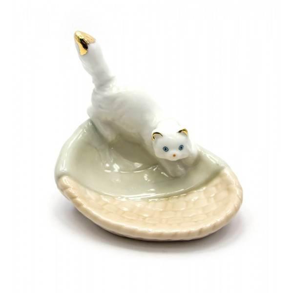 Кошеня порцеляна (9х9х6,5 см) (25596)