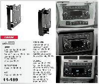 2-DIN переходная рамка JEEP Commander, Compass, Patriot, Grand Cherokee,Liberty,Wrangler, CARAV 11-189